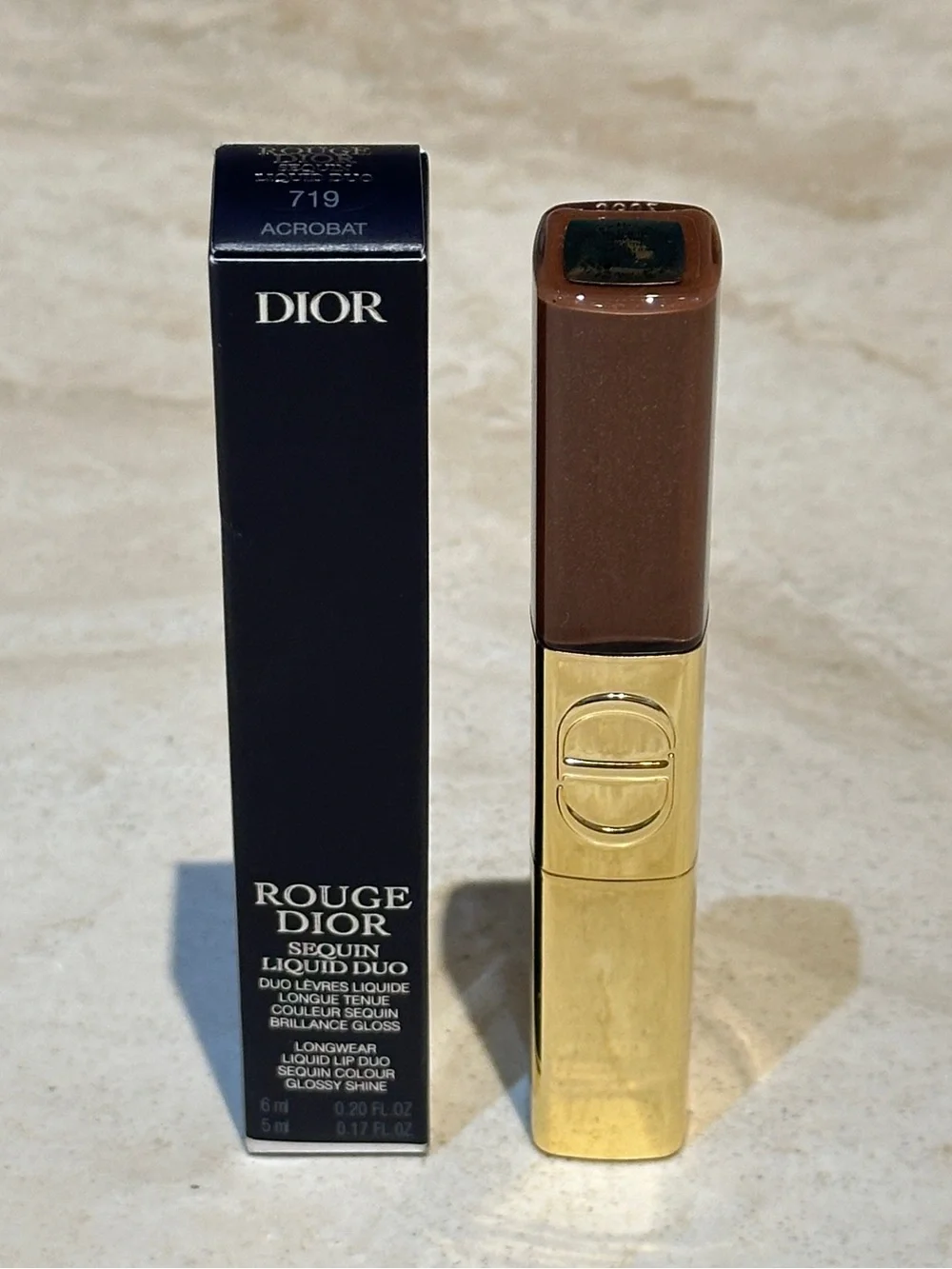 Dior Rouge Dior Sequin Liquid Duo - 719 Acrobat Holiday 2025 - Limited Edition